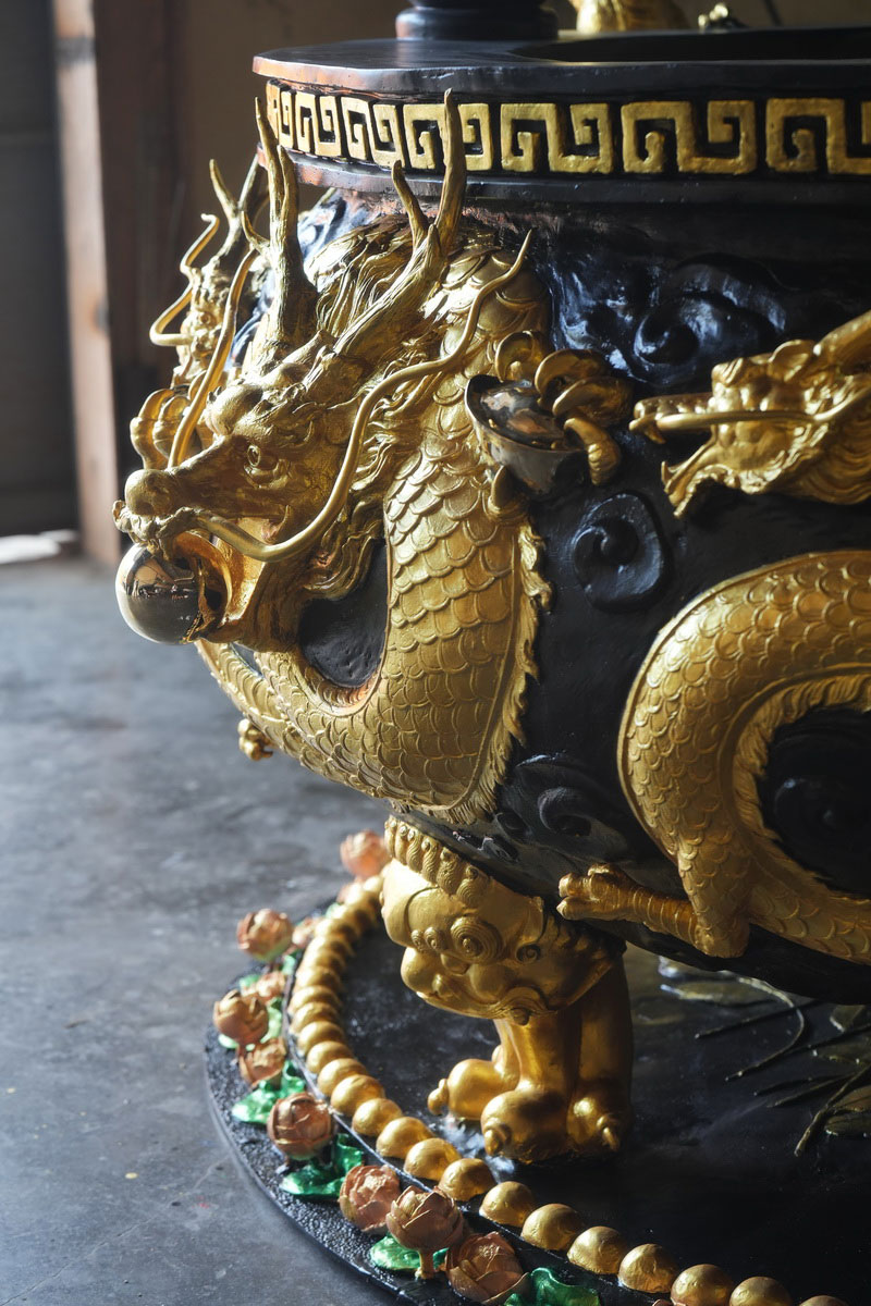 กระถางธูปมังกร กระถางธูปศาลเจ้า กระถางธูปเทพเจ้า กระถางธูปขนาดใหญ่