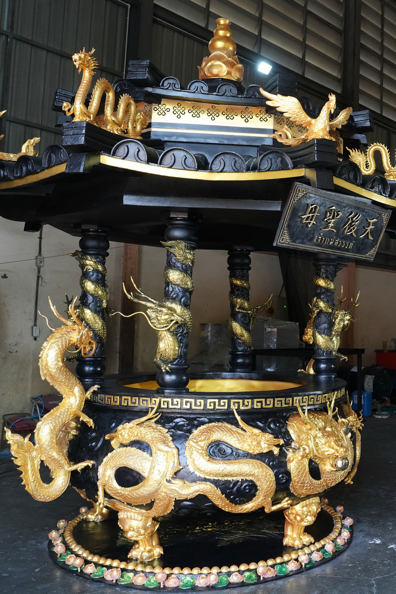 กระถางธูปมังกร กระถางธูปศาลเจ้า กระถางธูปเทพเจ้า กระถางธูปขนาดใหญ่